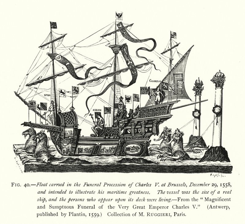 Float båret i Charles V