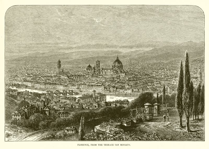 Firenze fra San Miniatos terrasse af English School