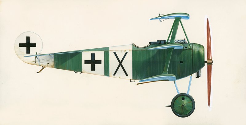 Fokker Dr 1 Treplan af English School