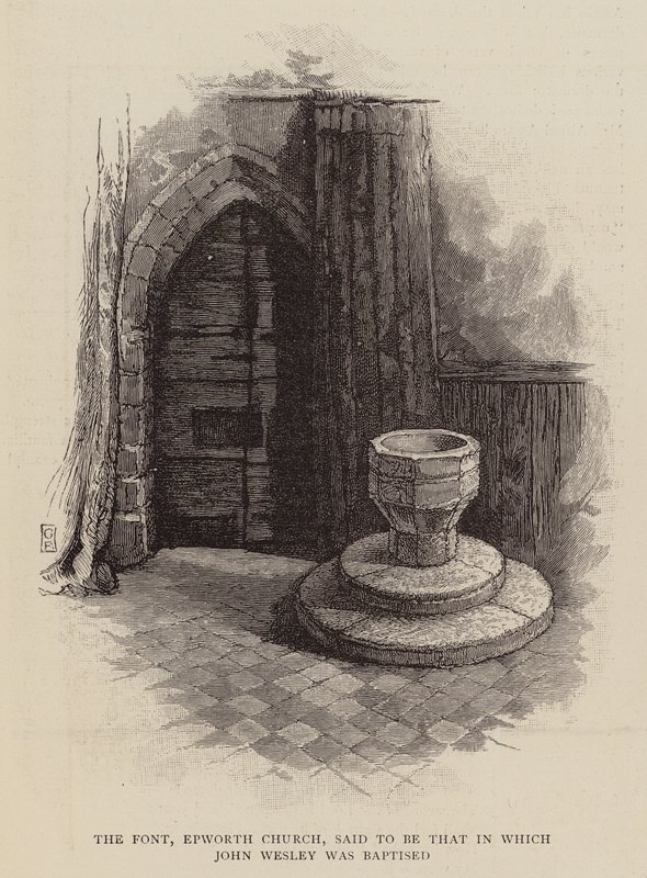 Døbefont i St Andrew