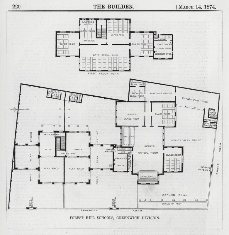 Forest Hill Schools, Greenwich Division (gravering) af English School