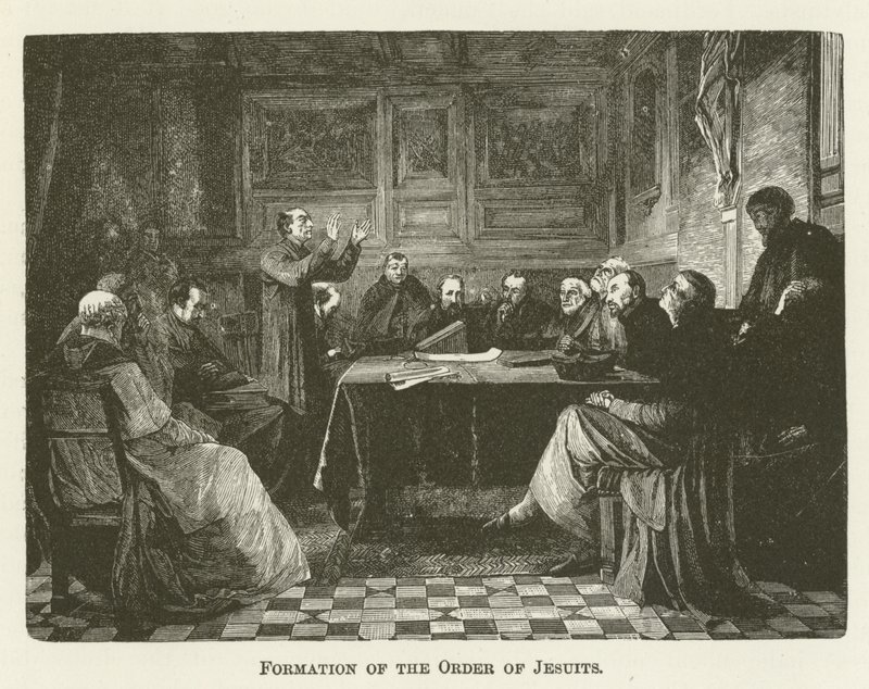 Dannelse af Jesuiterordenen af English School