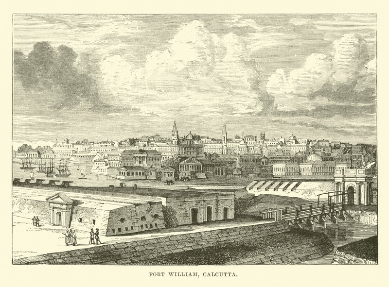 Fort William, Calcutta af English School