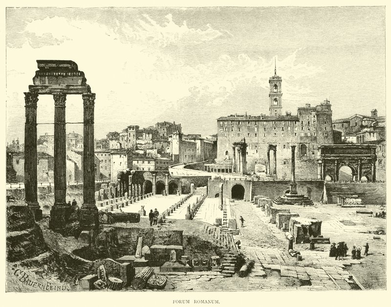 Forum Romanum af English School