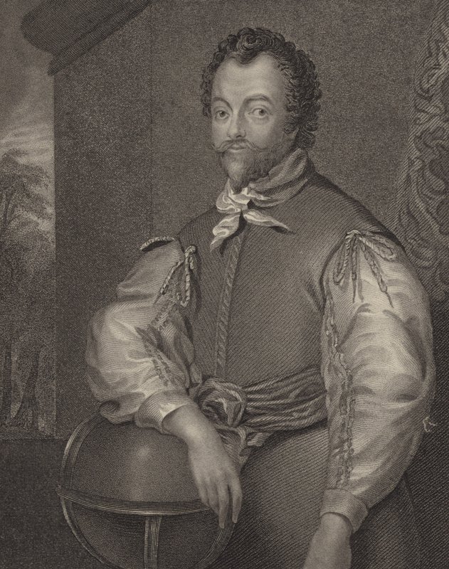 Francis Drake af English School
