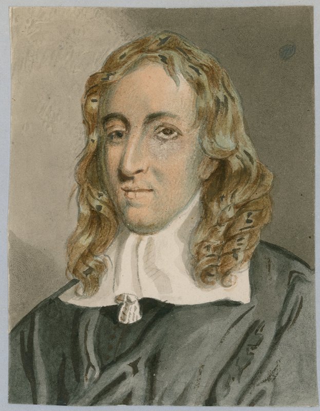 Francis Hauksbee, død ca. 1713 (wc på papir) af English School