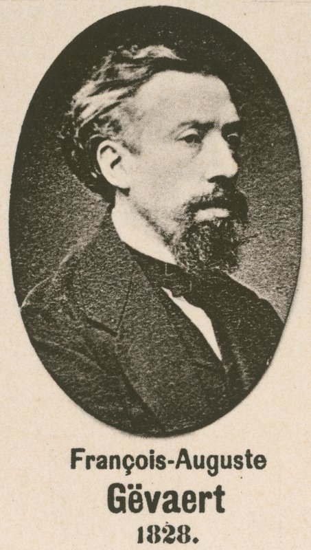 Francois-Auguste Gevaert (gravering) af English School