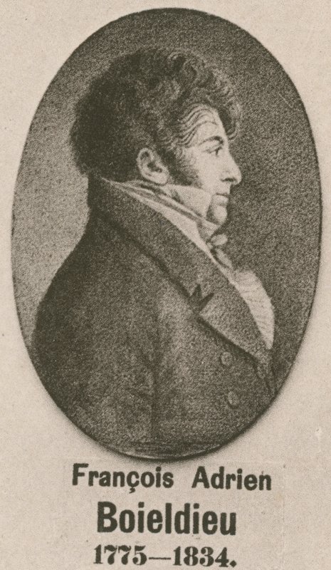 Francois Adrien Boieldieu (gravering) af English School