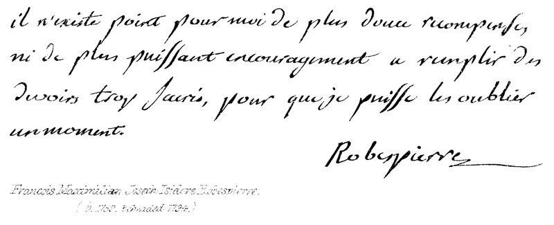 Francois Maximilian Joseph Isidore Robespierre, (f 1759, halshugget 1794) af English School