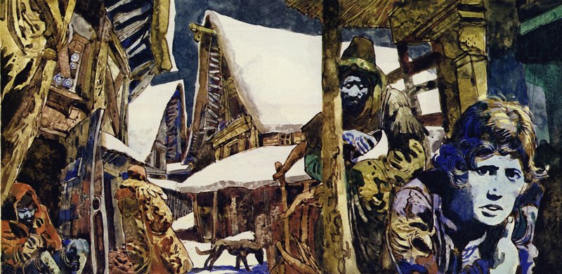 Francois Villon voksede op i fattigdom i Paris af English School