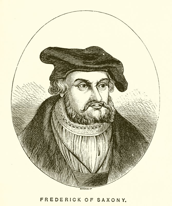 Frederik af Sachsen af English School