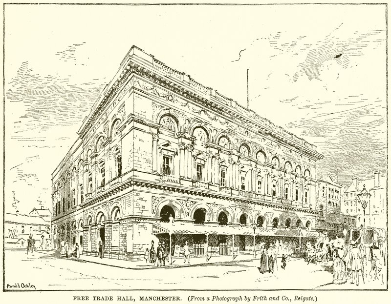 Free Trade Hall, Manchester af English School