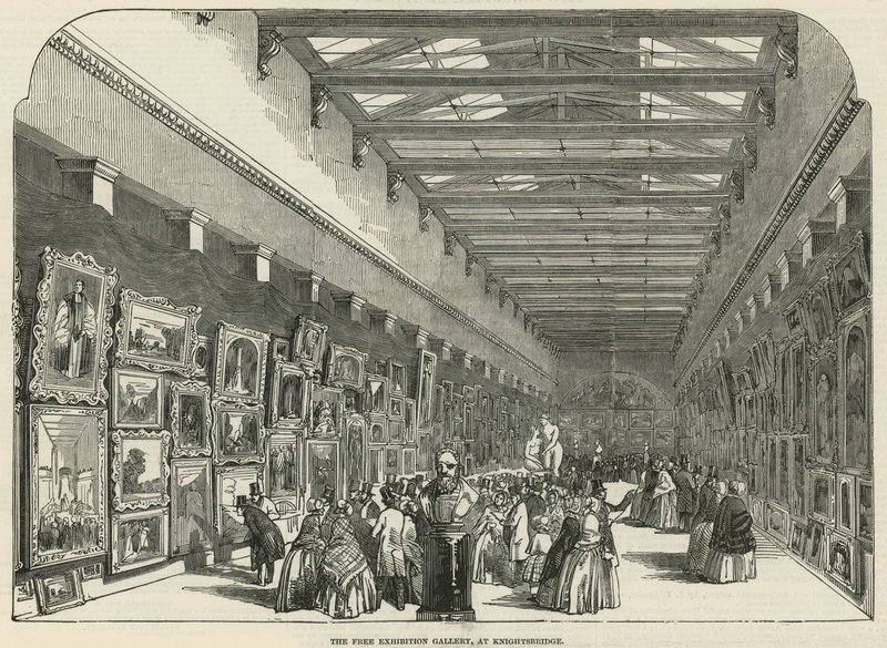 Gratis udstillingsgalleri i Knightsbridge af English School