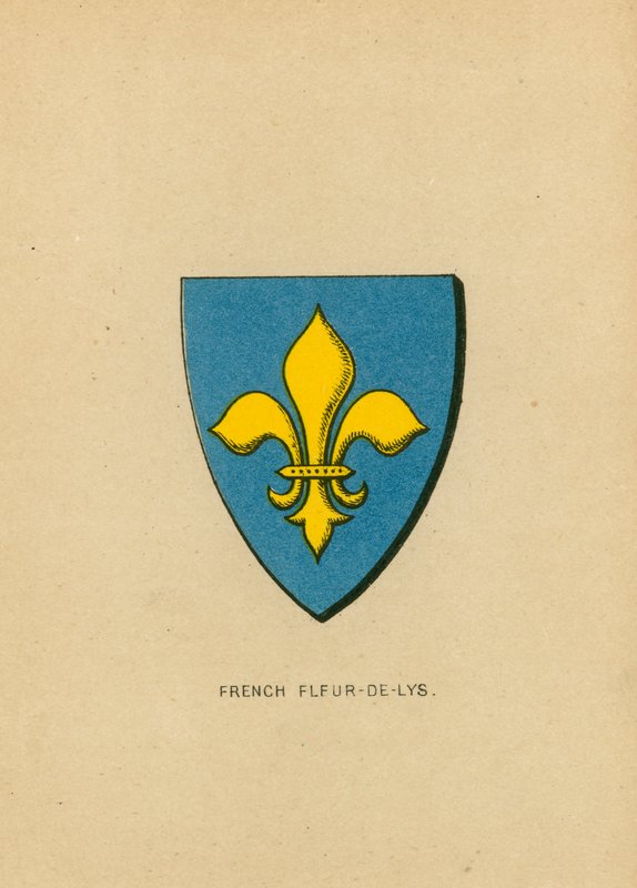 franske Fleur-de-Lys af English School