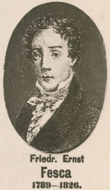 Friedrich Ernst Fesca (gravering) af English School