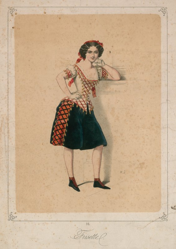 Frisette af English School
