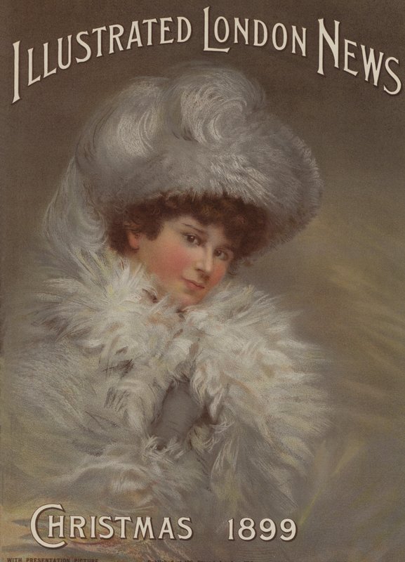 Forside af julenummeret 1899 af English School