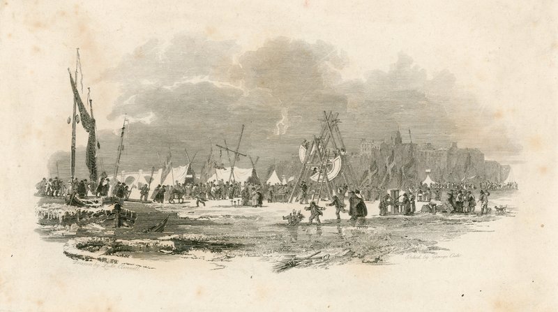 Frostmesse 1814 af English School