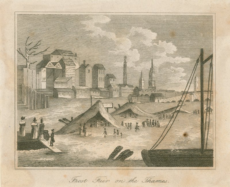 Frostmesse 1814 af English School