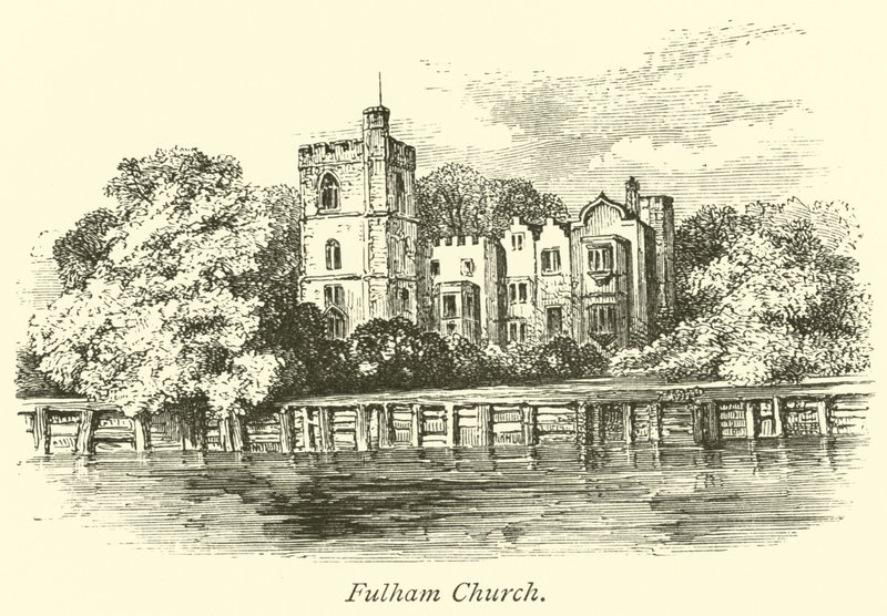 Fulham Church  af English School