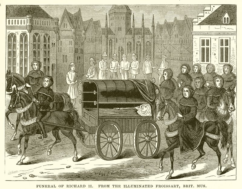 Begravelse af Richard II af English School