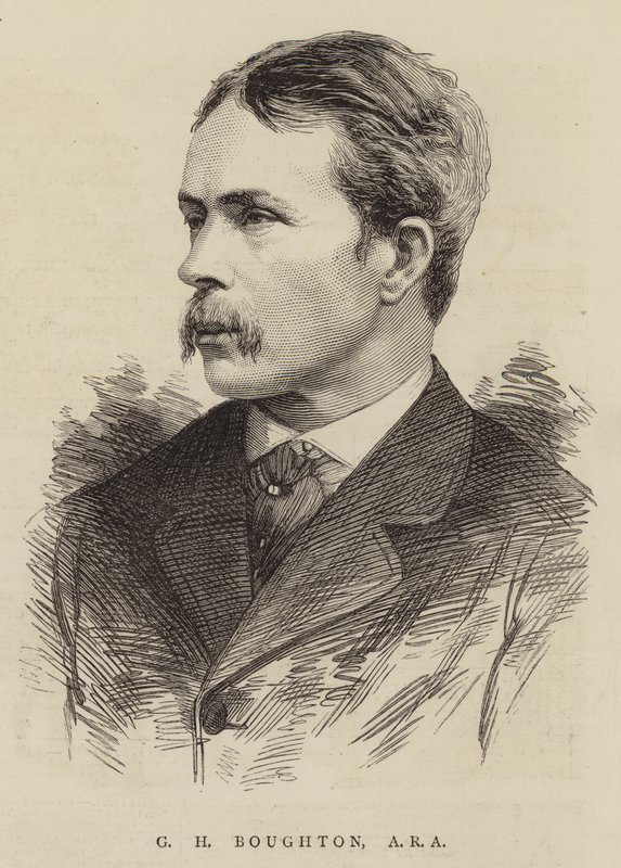 G H Boughton, ARA (gravering) af English School