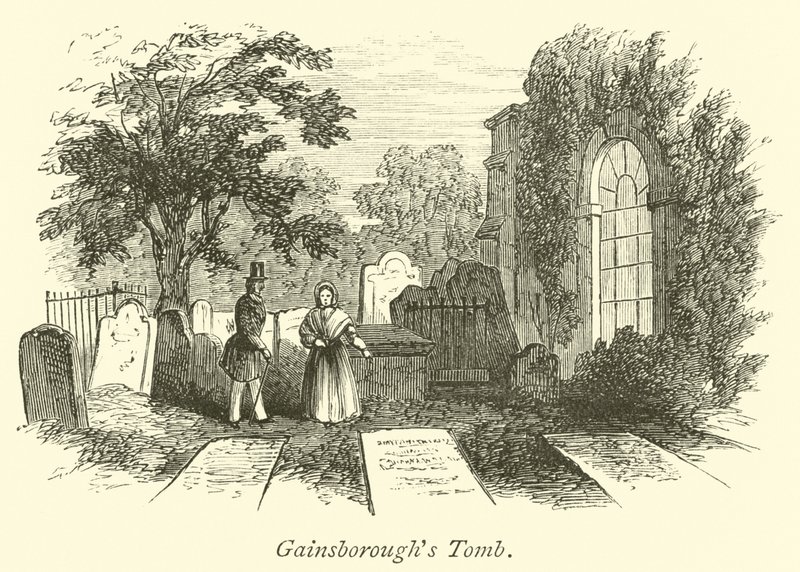 Gainboroughs Tomb  af English School