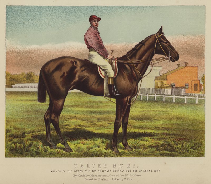 Galtee More, vinder af derbyet, de to tusinde guineas og St Leger af English School