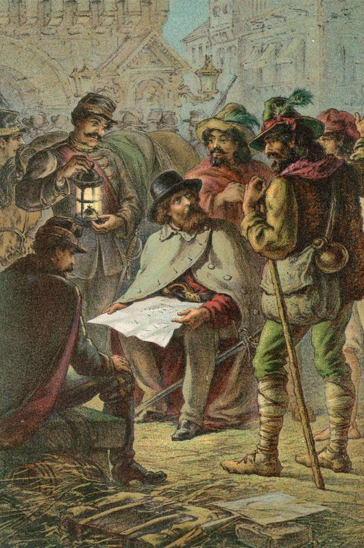 Garibaldi og bondeguiderne af English School