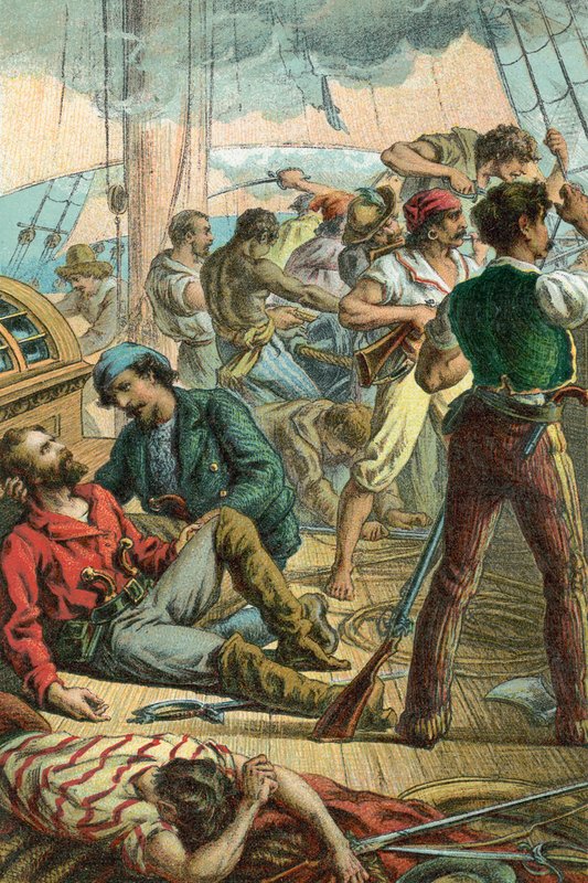 Garibaldi såret om bord på 
