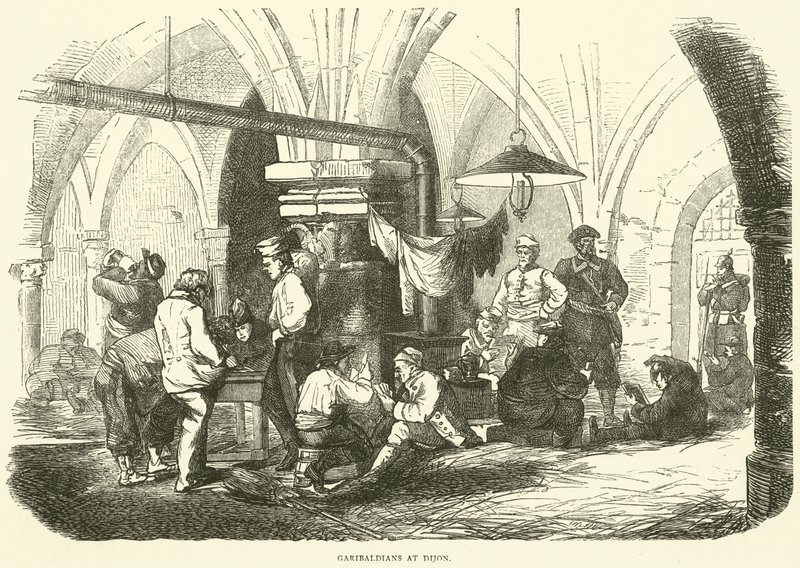 Garibaldians i Dijon, oktober 1870 af English School
