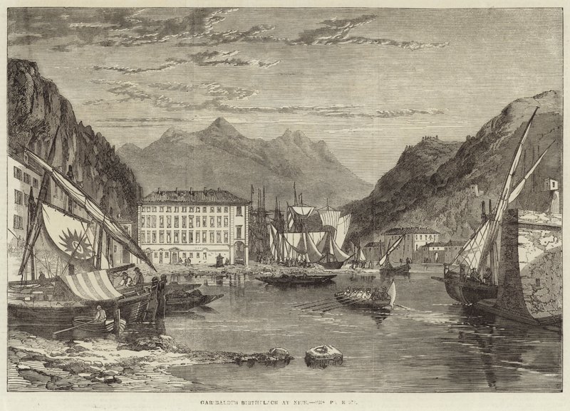 Garibaldis fødested i Nice af English School