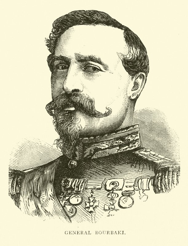 General Bourbaki, september 1870 af English School