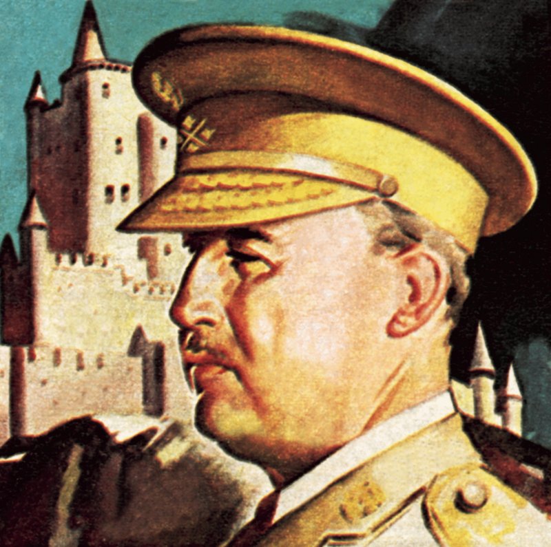 General Franco. Spaniens præsident og diktator. af English School