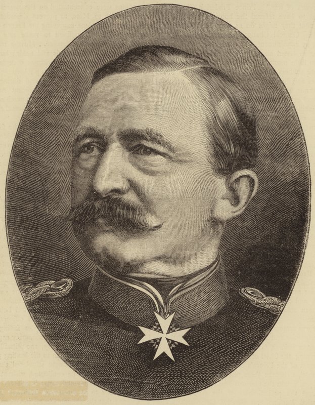 General Hugo von Obernitz af English School