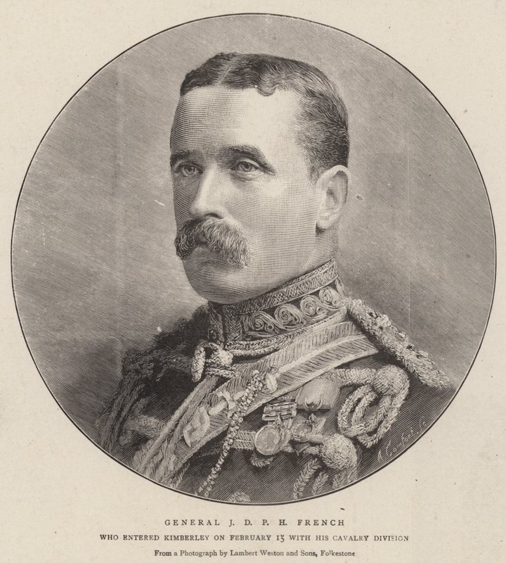 General J D P H French (kobberstik) af English School