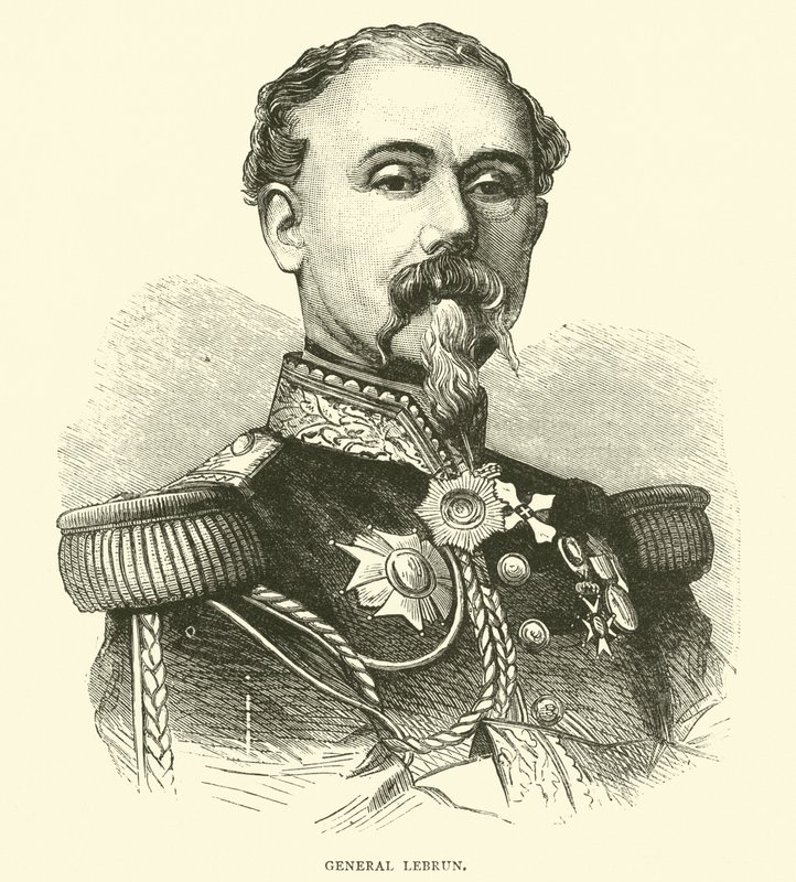 General Lebrun, maj 1871 af English School