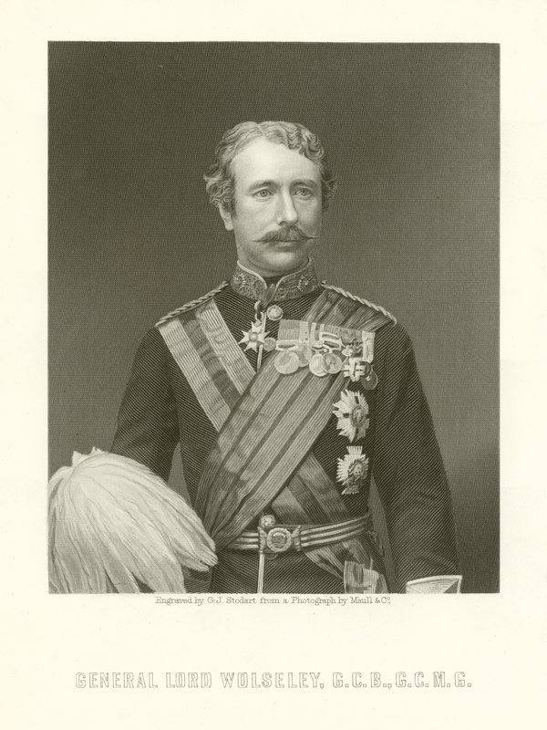 General Lord Wolseley af English School