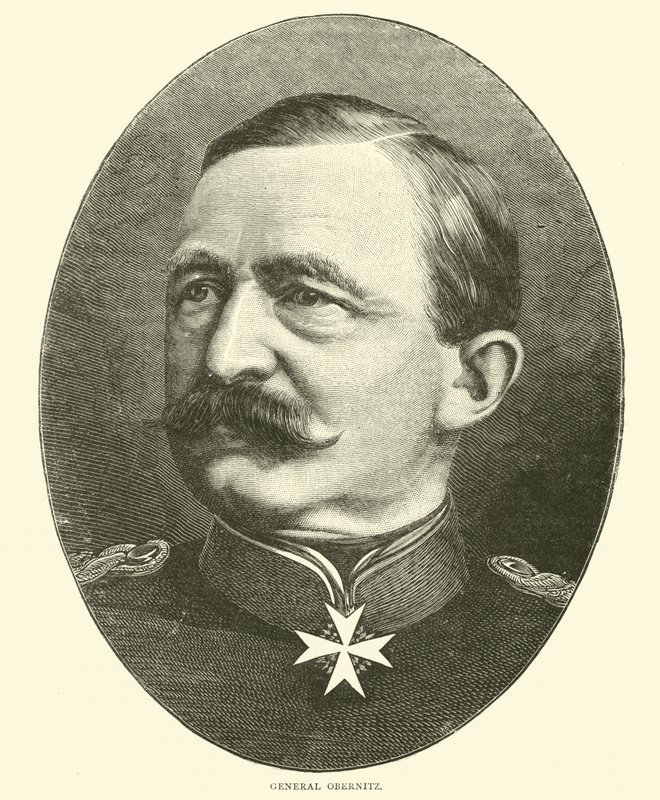General Obernitz, oktober 1870 af English School
