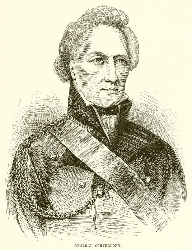 General Ochterlony af English School