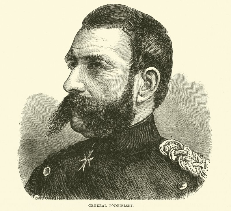 General Podbielski, november 1870 af English School