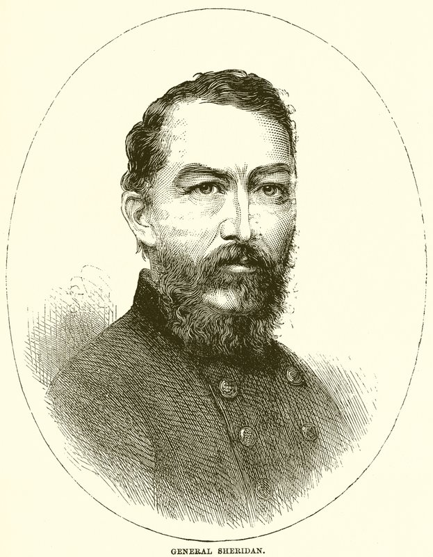 General Sheridan af English School