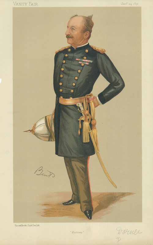General Sir James Charlemagne Dormer af English School