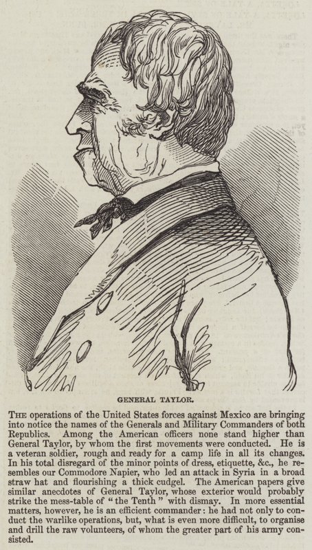General Taylor (gravering) af English School