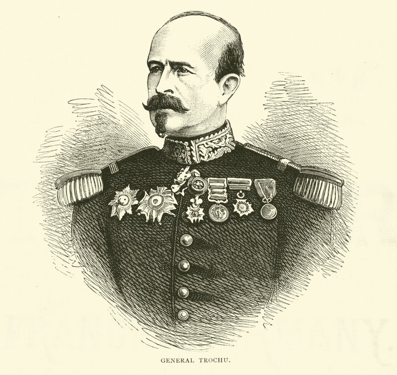 General Trochu, september 1870 af English School
