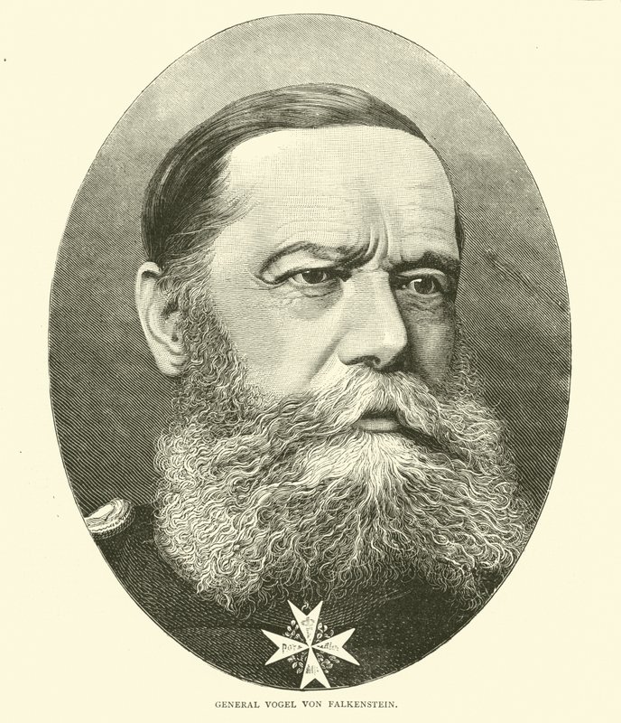 General Vogel von Falkenstein, september 1870 af English School