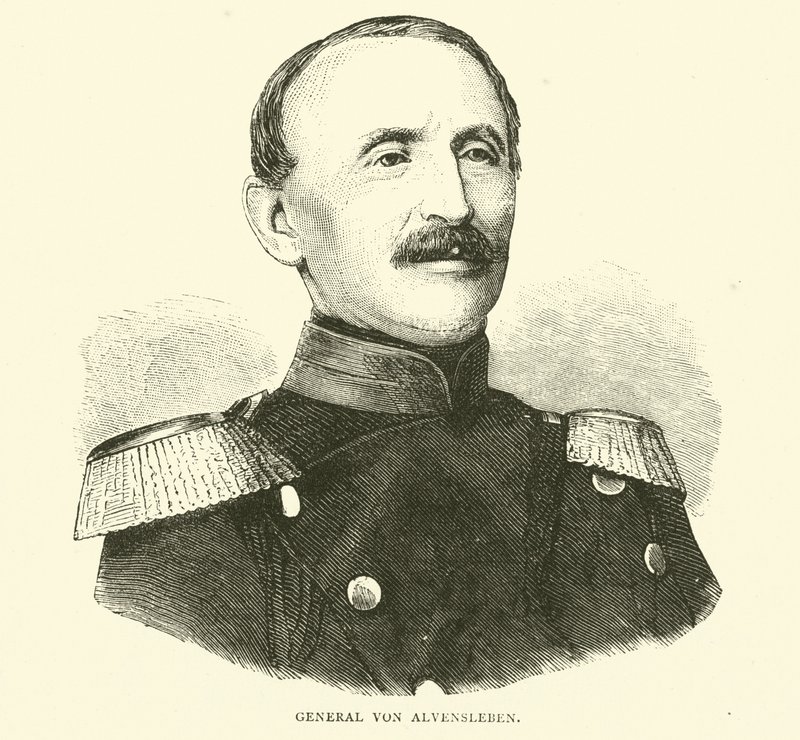 General von Alvensleben, november 1870 af English School