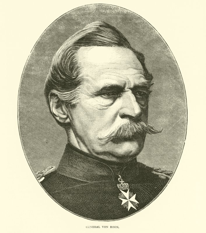 General Von Roon, august 1870 af English School