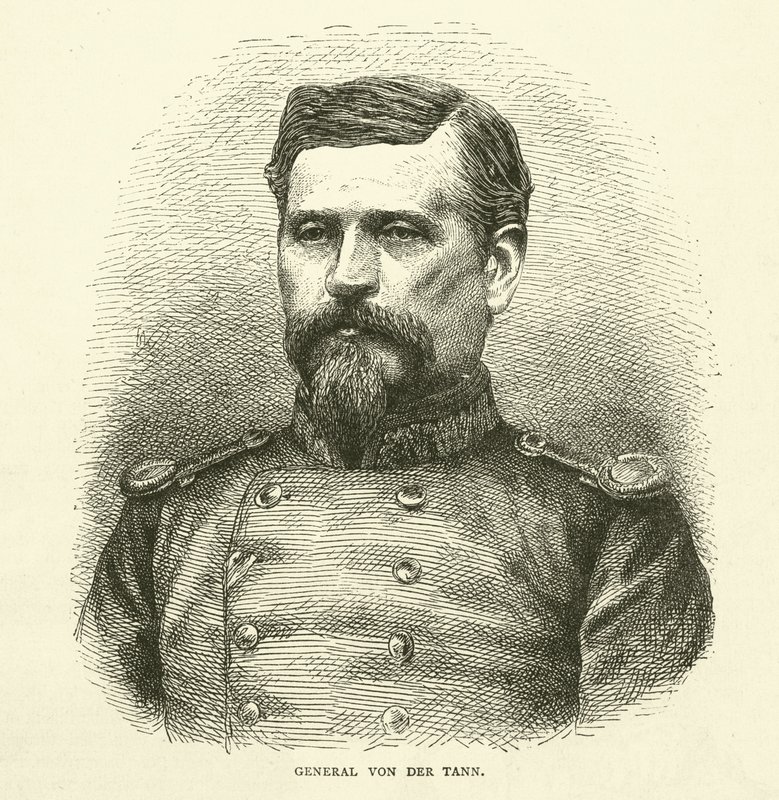 General Von der Tann, september 1870 af English School