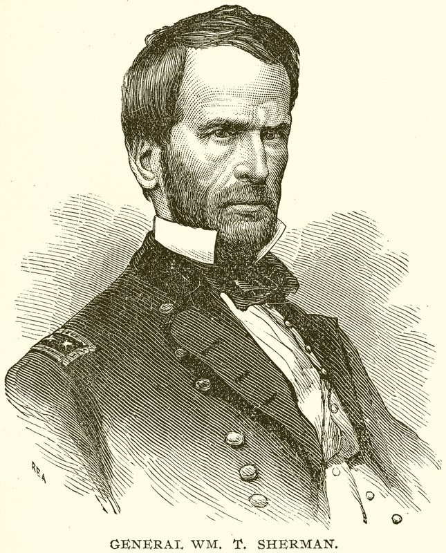 General WM. T. Sherman af English School